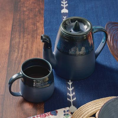 Jhapa Drip Glaze Teapot