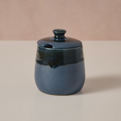 Jhapa Drip Glaze Cream &amp; Sugar Set