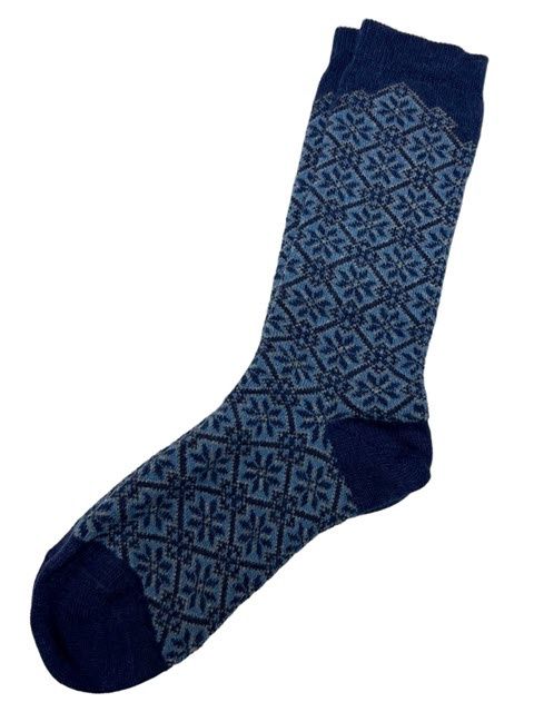 Alpaca Socks Scandia//Blue