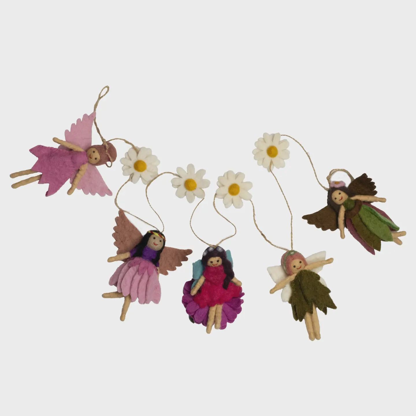 Felt Fairy Garland