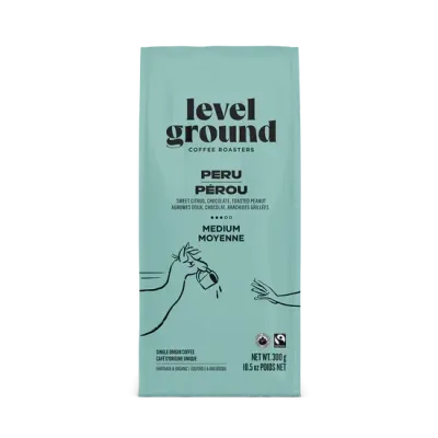 Peru Single Origin Coffee Ground (10.5oz)