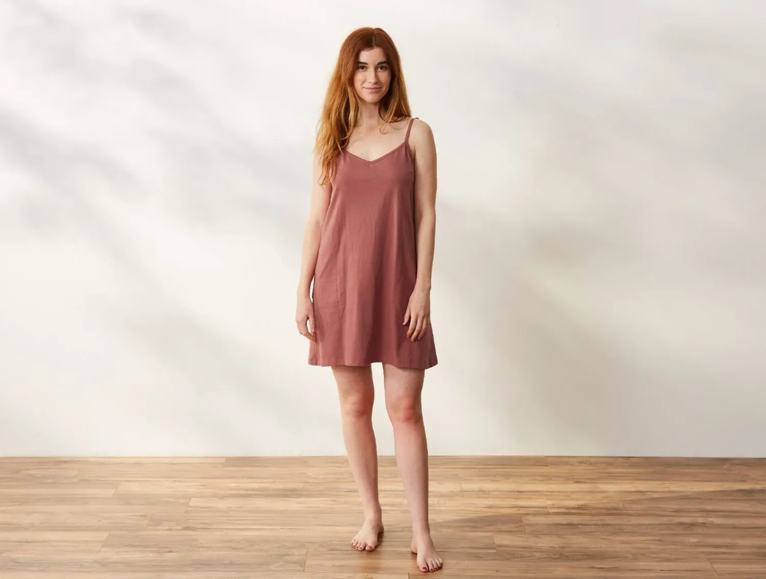 Solstice Chemise in Rosehip