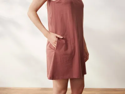 Solstice Chemise in Rosehip