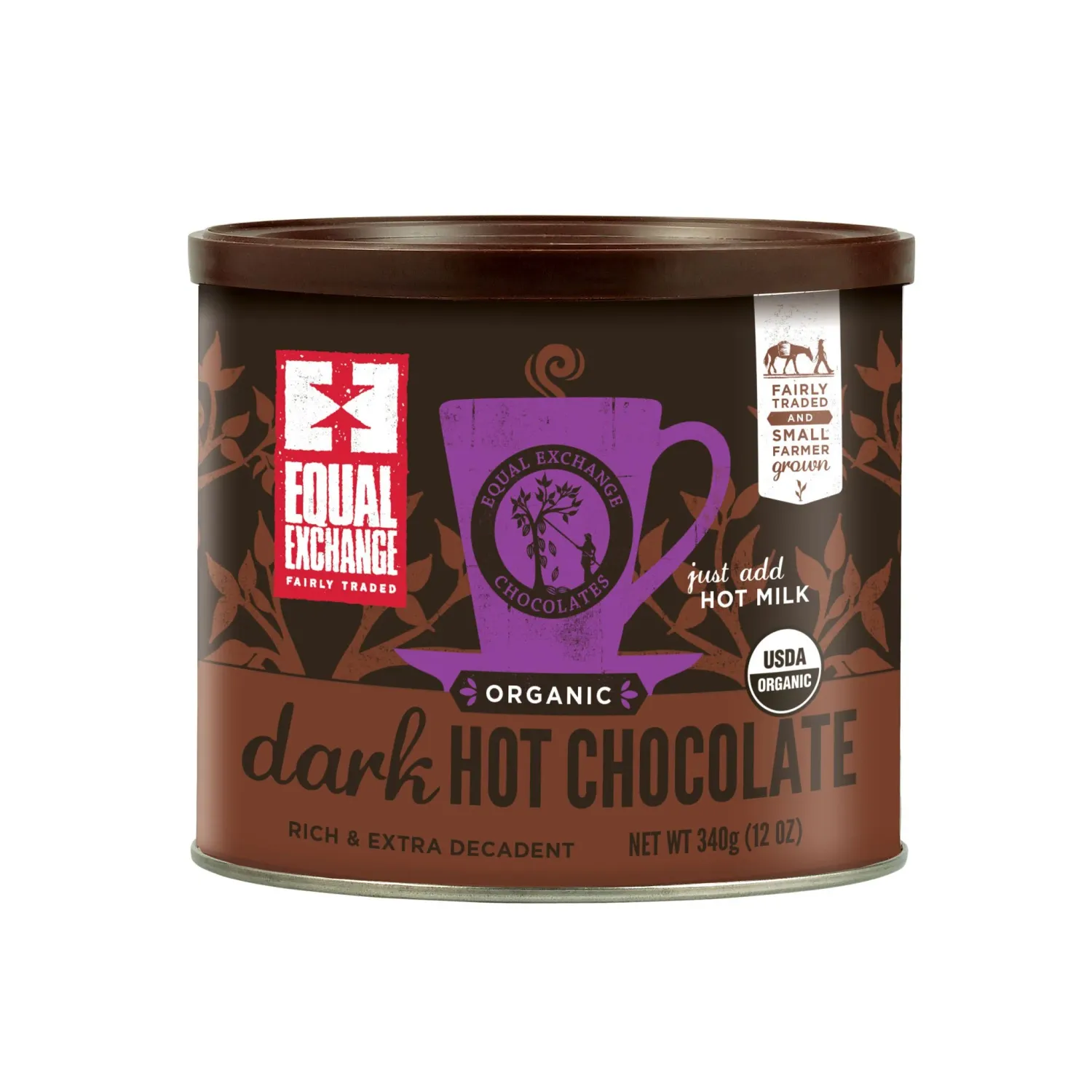 Organic Dark Hot Chocolate Mix (12oz)
