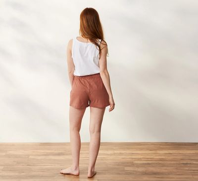 Solstice Shorts in Rosehip