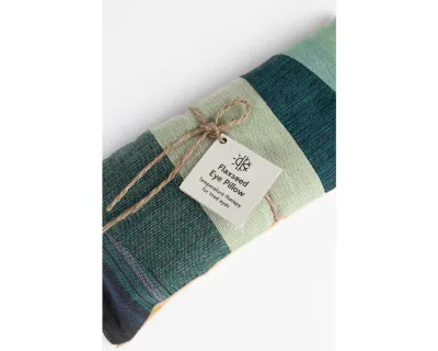 Patchwork Cotton/Flax Eye Pillow