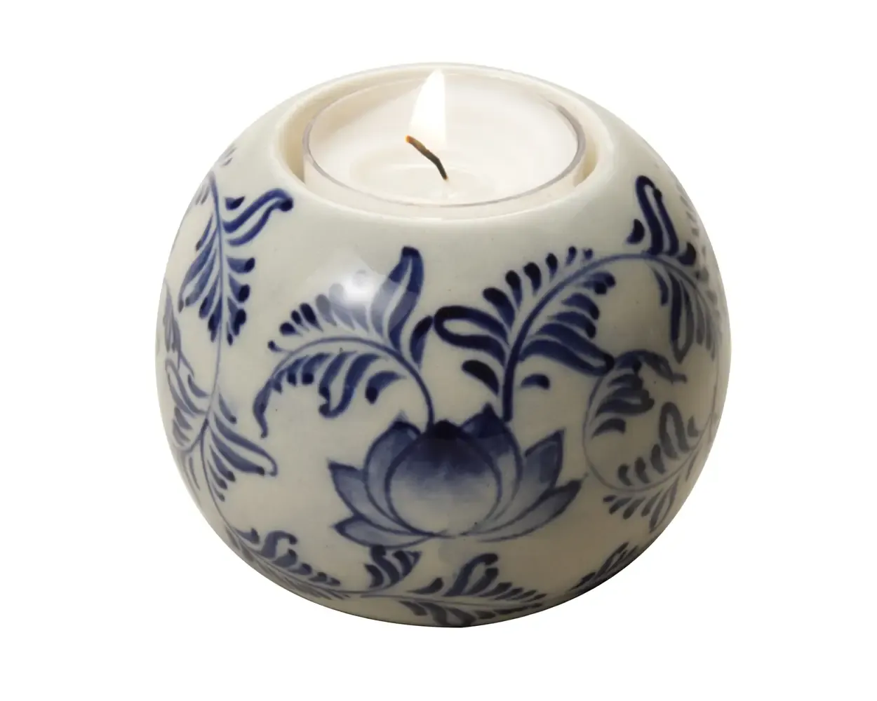 Flowering Tea Light Holder Asst