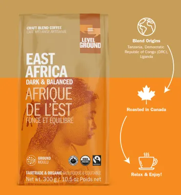 East Africa Craft Blend Coffee Ground (10.5oz)