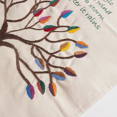 Wall Hanging Think Like A Tree Cttn 13wx