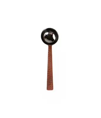 Copper &amp; Silver Coffee Scoop