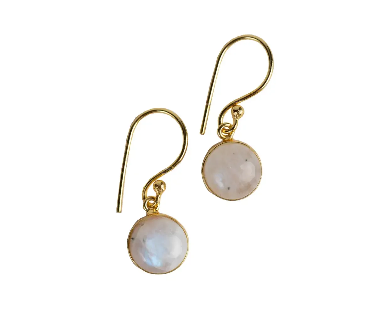 Moonstone Dew Drop Earrings