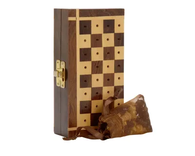 Sheesham Travel Chess Set