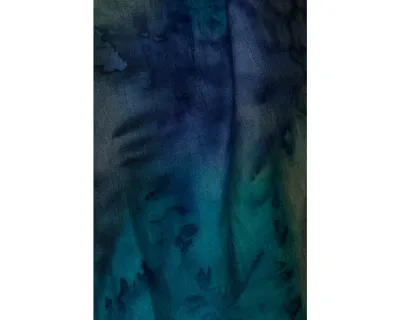 Waterfall Painted Silk Scarf