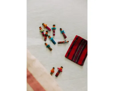 Guatemalan Worry Dolls - set of 10 in bag