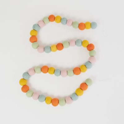 Felt Ball Garland