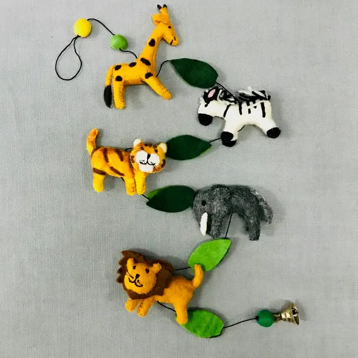 Jungle Felt Garland