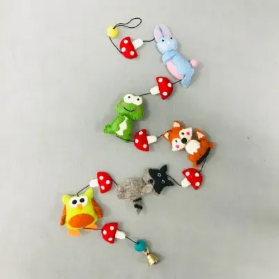 Forest Creature Felt Garland