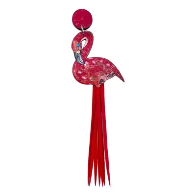 Flamingo Brooch
