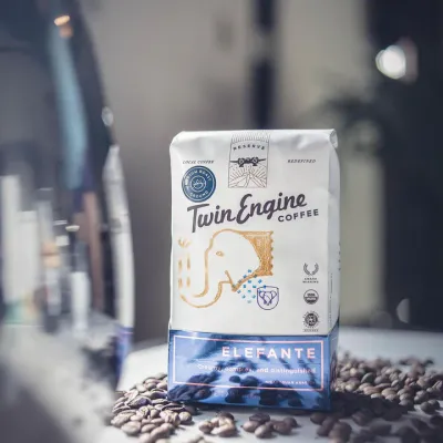 Elefante Reserve Organic Coffee