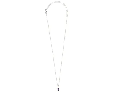 Silver Amethyst Necklace