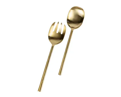 Clean Lines Salad Servers