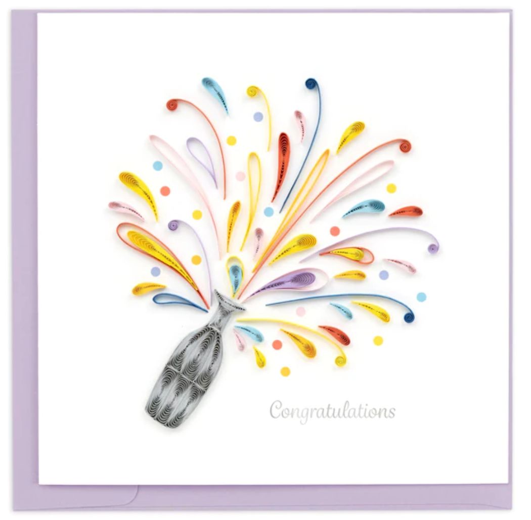 Celebration Congrats Quilling Card