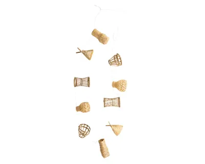 Bamboo Basket Garland