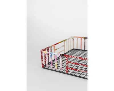 Sari Wrapped Paper Tray