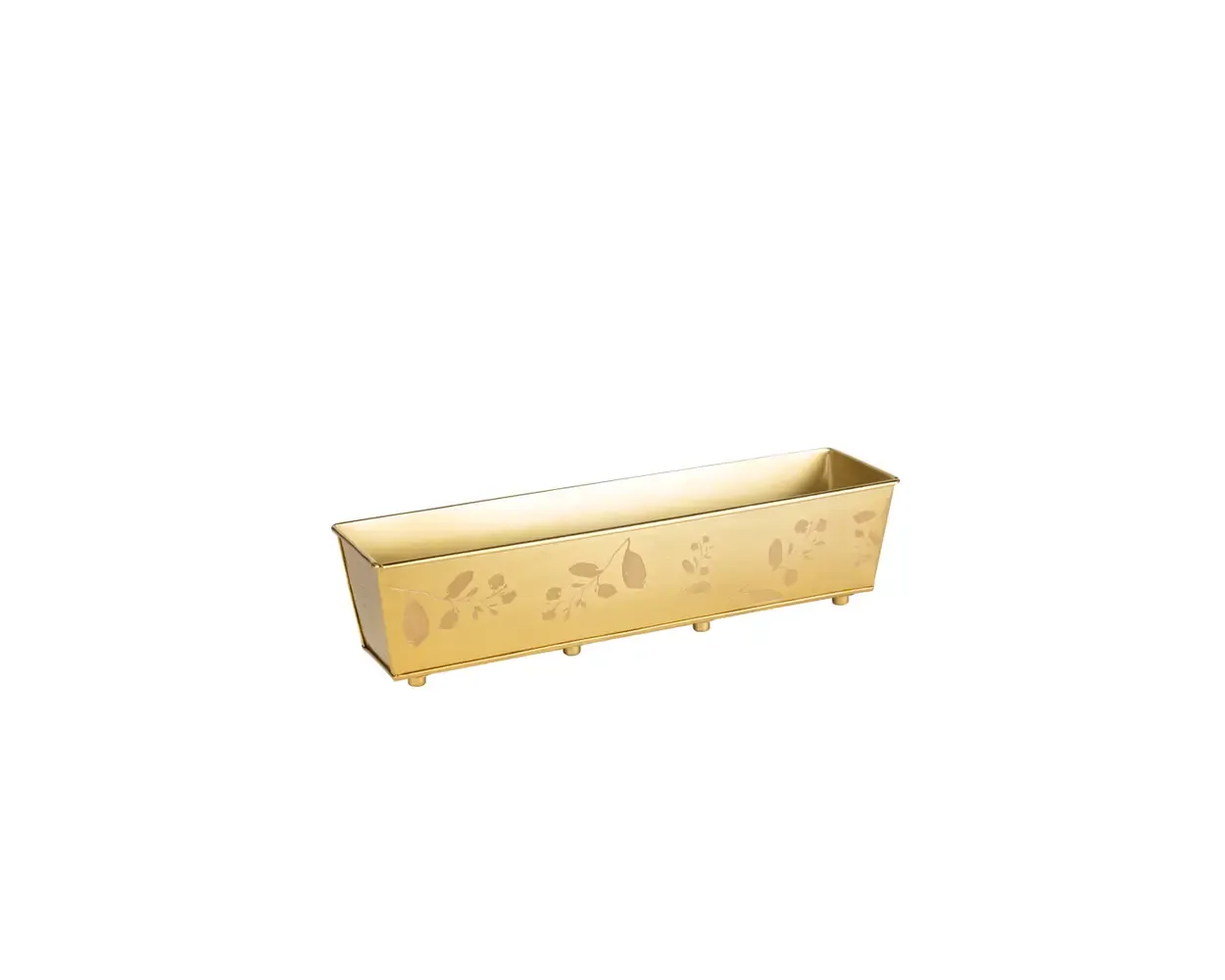 Akulu Brass Windowsill Planter
