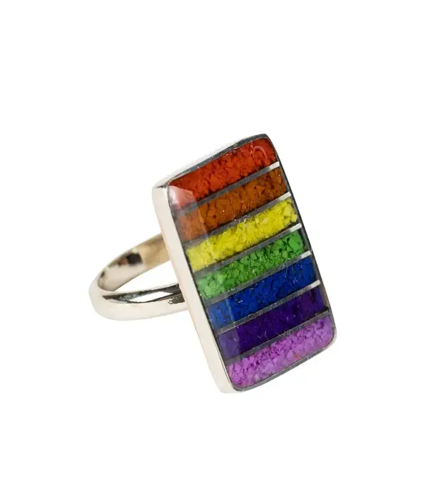 Rainbow Banner Ring
