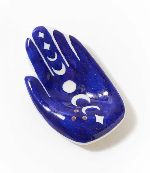 Jalini Hamsa Moon Phase Incense Holder