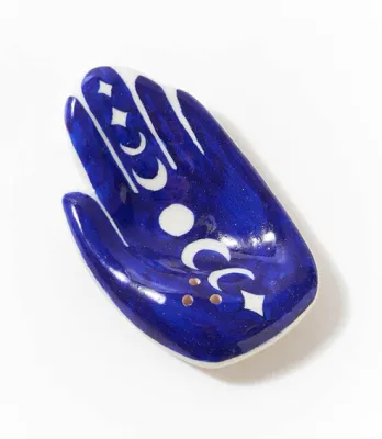 Jalini Hamsa Moon Phase Incense Holder