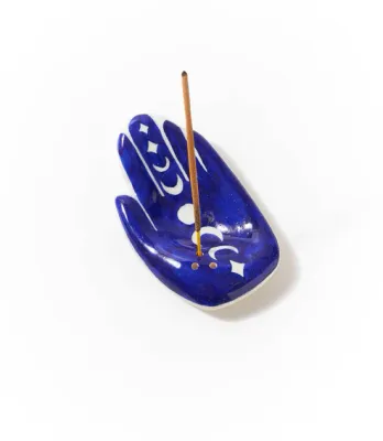 Jalini Hamsa Moon Phase Incense Holder