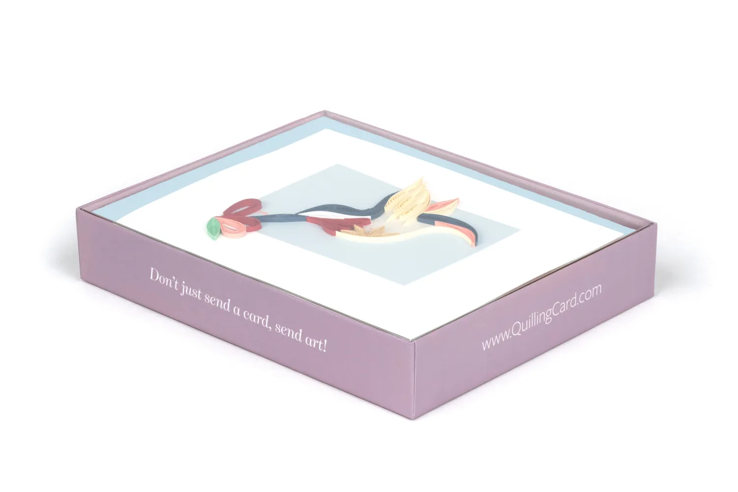 Quilled Decorative Birds Note Card Box Set