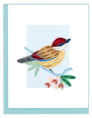 Quilled Decorative Birds Note Card Box Set