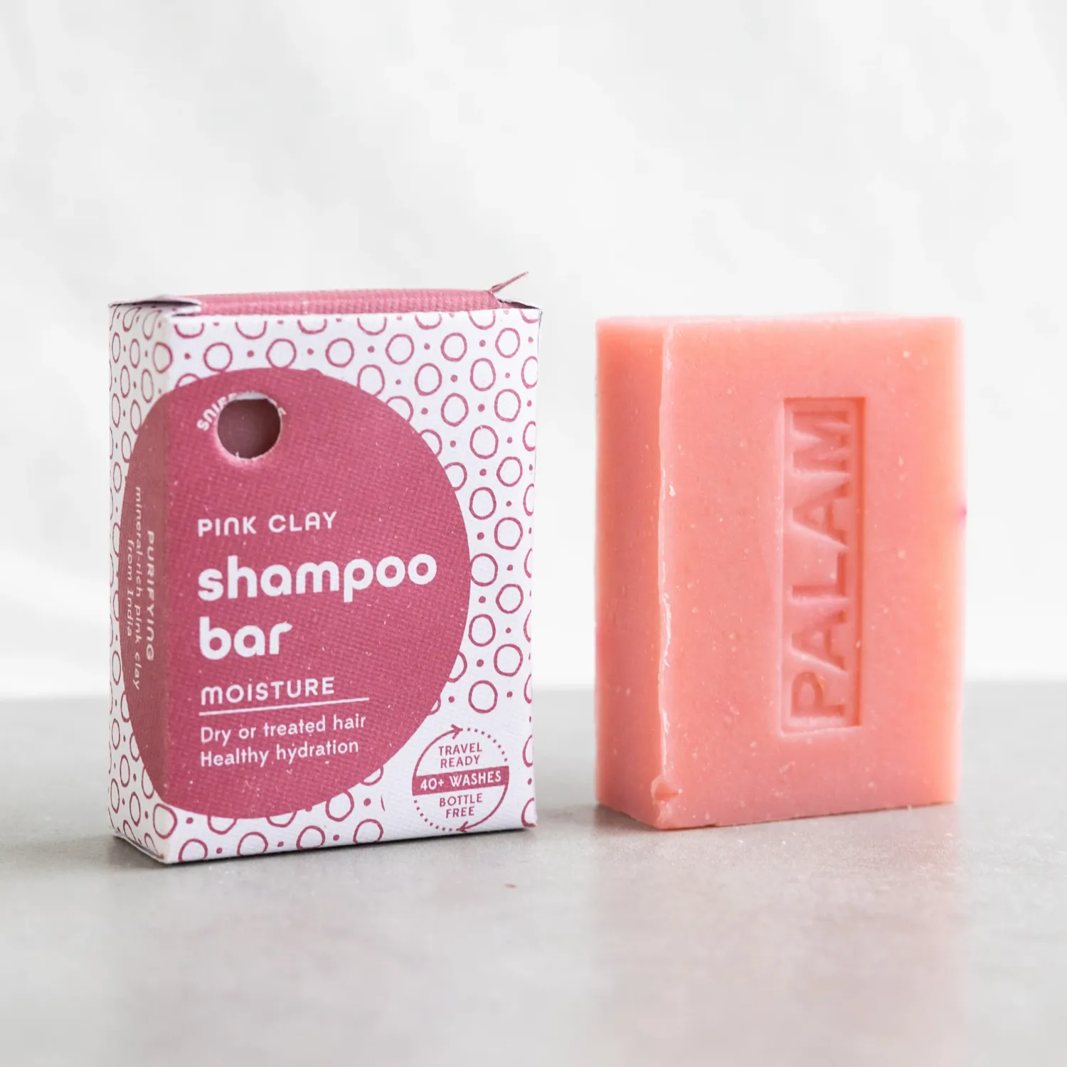 Moisture Pink Clay Shampoo Bar