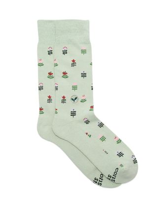 Socks That Plant Trees (Green Tulips)