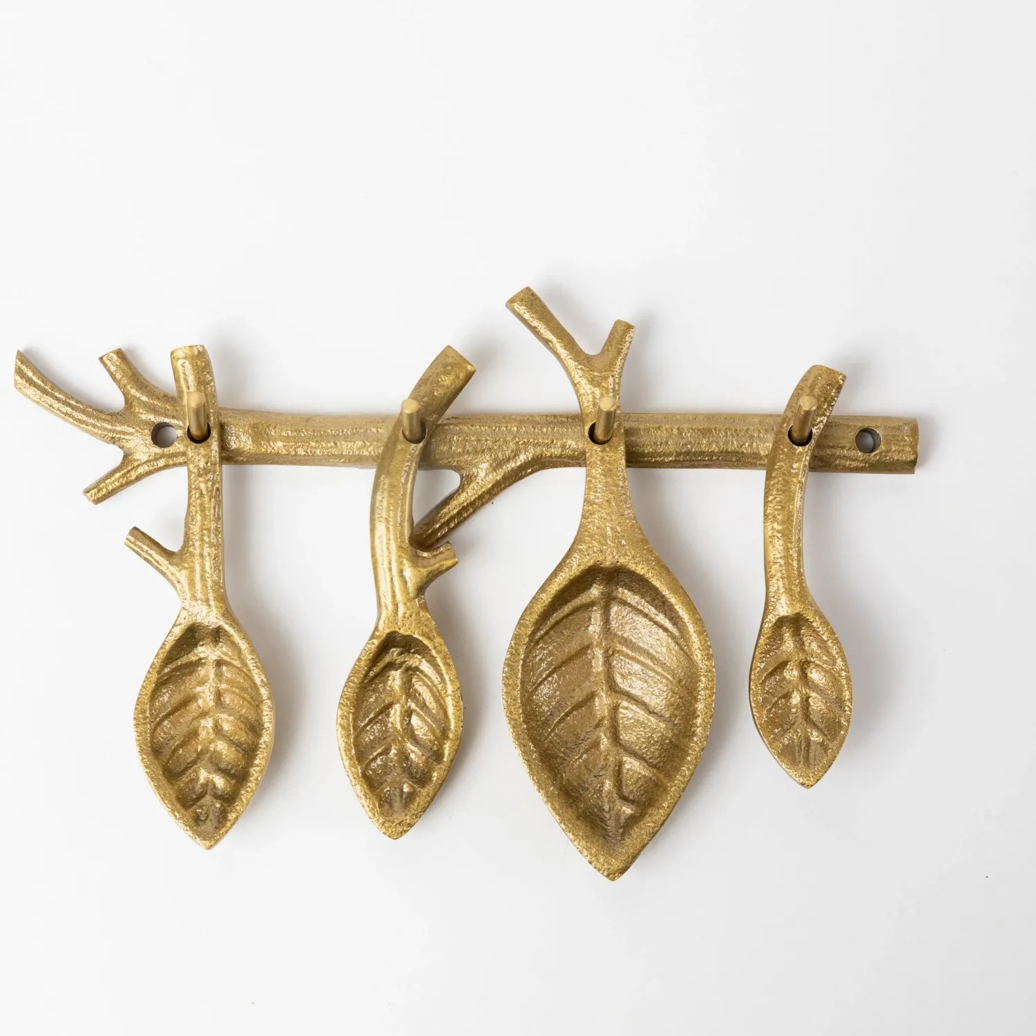Shikha Measuring Spoons &amp; Holder - Set of 4