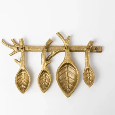 Shikha Measuring Spoons &amp; Holder - Set of 4