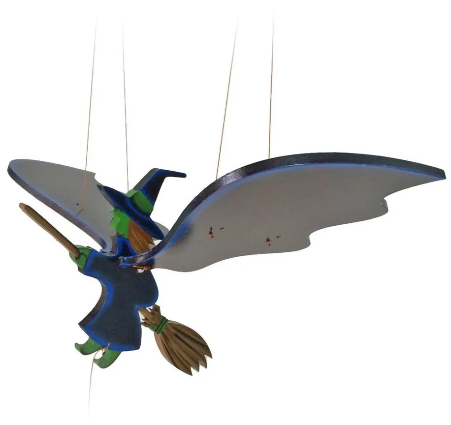 Wicked Witch Flying Mobile
