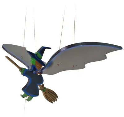 Wicked Witch Flying Mobile