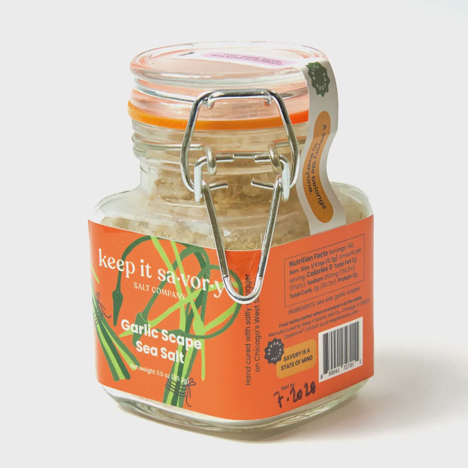 Garlic Scape Sea Salt