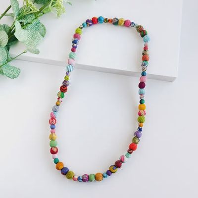 Kantha Poetic Necklace/Bracelet