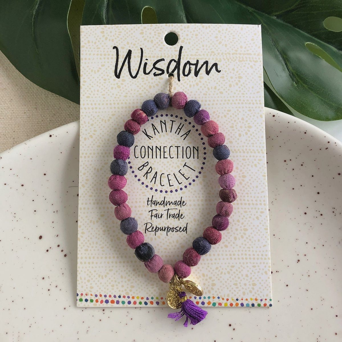 Wisdom - Kantha Connection Bracelet