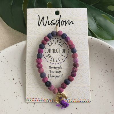 Wisdom - Kantha Connection Bracelet