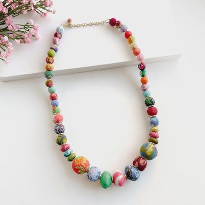 Kantha Coterie Necklace