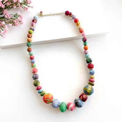 Kantha Coterie Necklace