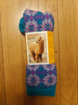 Alpaca Socks Lucerne//Turquoise