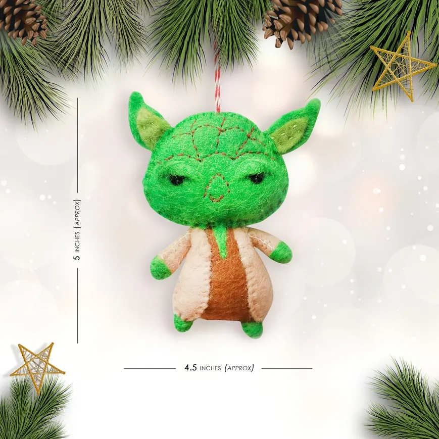 Galactic Sage Felt Ornament