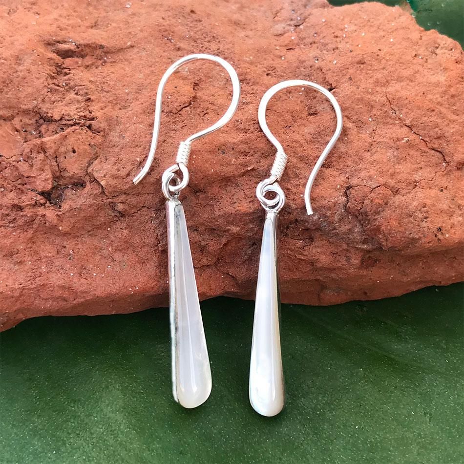 Jiwa Mother of Pearl Earrings - Sterling